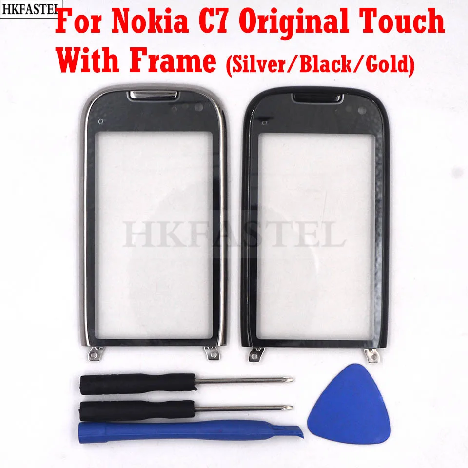 Сенсорный экран HKFASTEL для Nokia C7 00 с рамкой/без рамки|nokia c7 touch|touch nokiatouch screen for nokia |