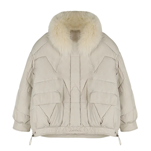 Женская короткая офисная стеганая куртка Cotday на осень и зиму новинка 2020