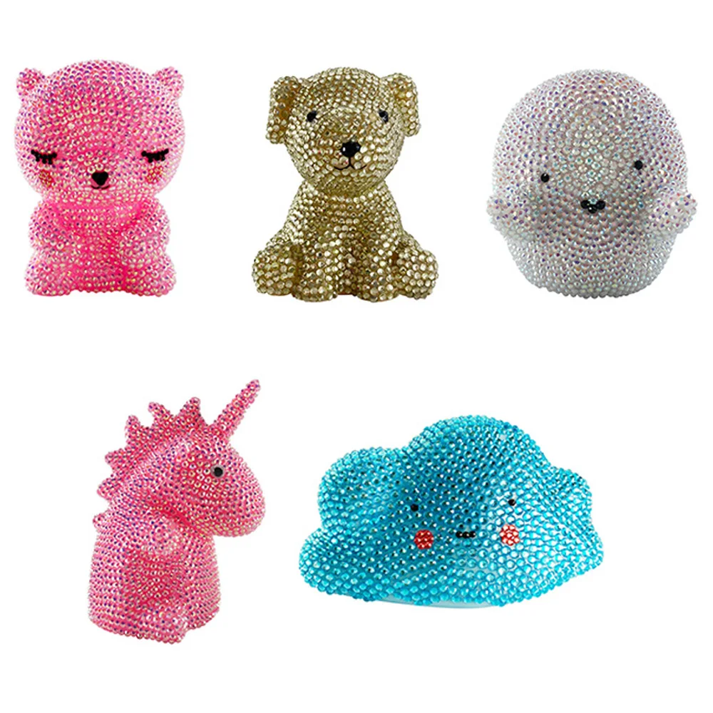 

Набор для алмазной мозаики 5D в виде животных, кролика, собаки