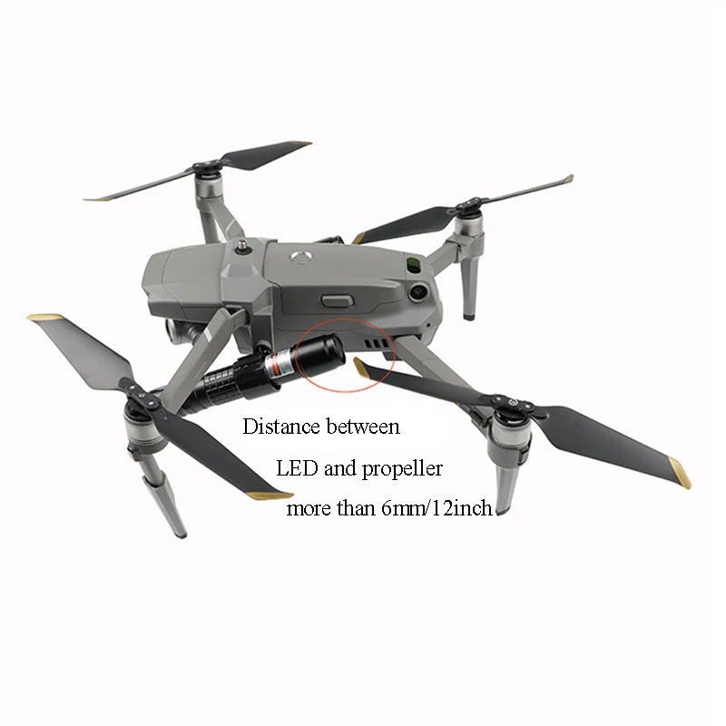 Для Mavic 2 Pro F светильник Ночной светильник светодиодный светильник s антенна вспышка светильник+ высота кронштейн для DJI Mavic 2 Pro/Mavic 2 зум дополнительно