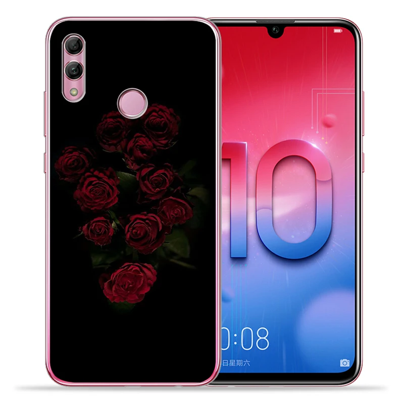 Красивые Цветные Милые Мягкие силиконовые чехлы в виде розы чехол для телефона