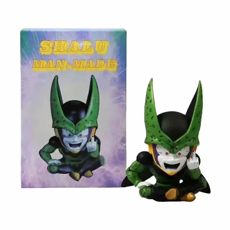 Экшн фигурка Dragon balll Z Perfect Cell Ultimate sculture из ПВХ Коллекционная модель детская игрушка|Игровые фигурки и