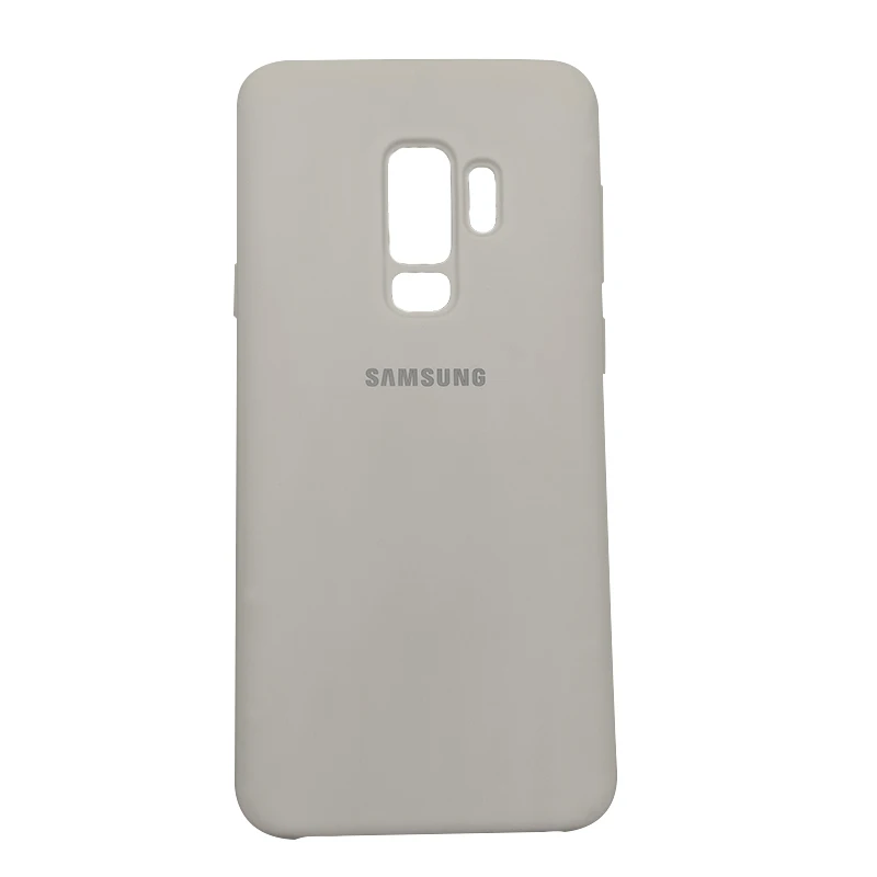Чехол S9 Plus Samsung Galaxy S9/S9 + защитный чехол шелковистая Силиконовая задняя крышка