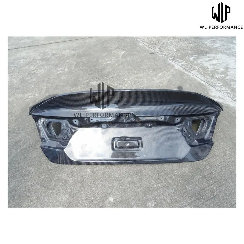 Высококачественные Чепчики для капота заднего багажника из углеродного волокна