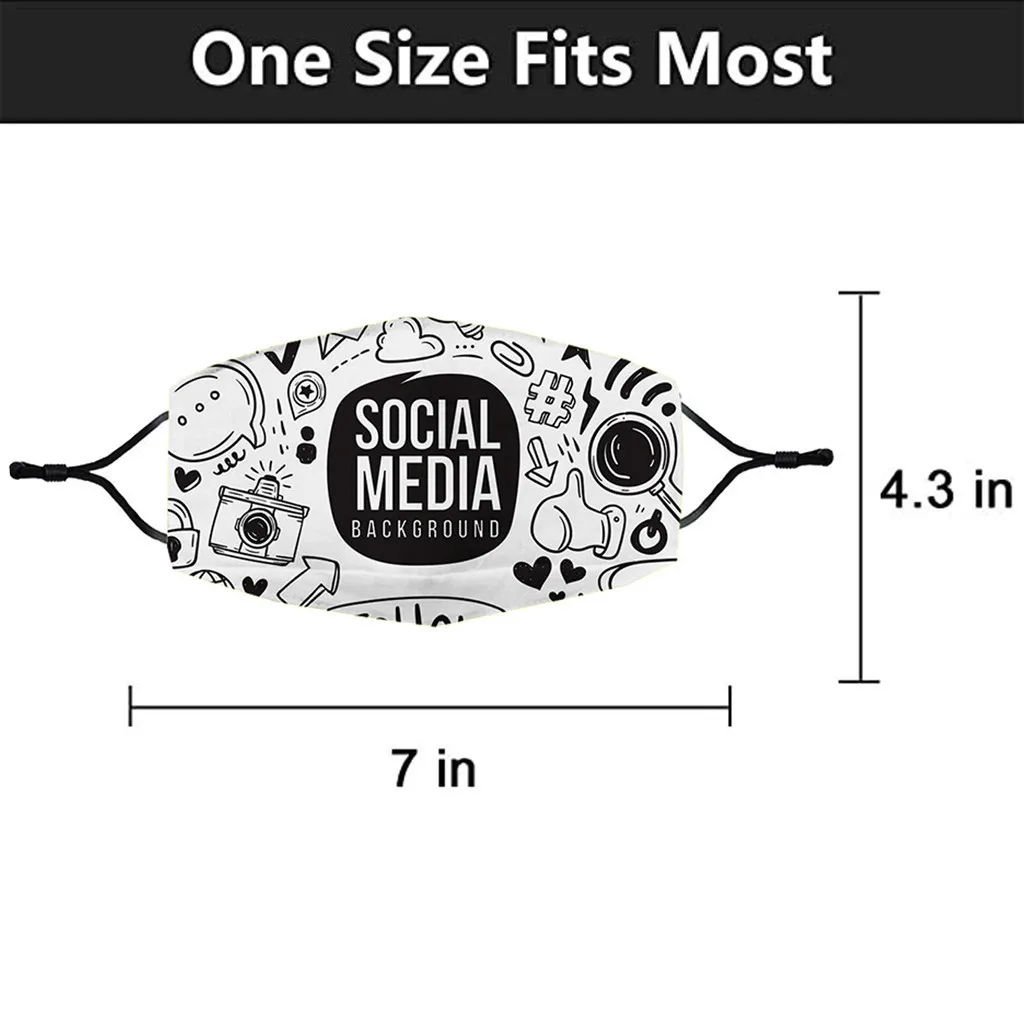 

Kids Children Outdoor Cotton Mouth Masks Cute Anime Cartoon Pattern Mask Dustproof Face Masks Reusable Printed Pattern Mask#E1