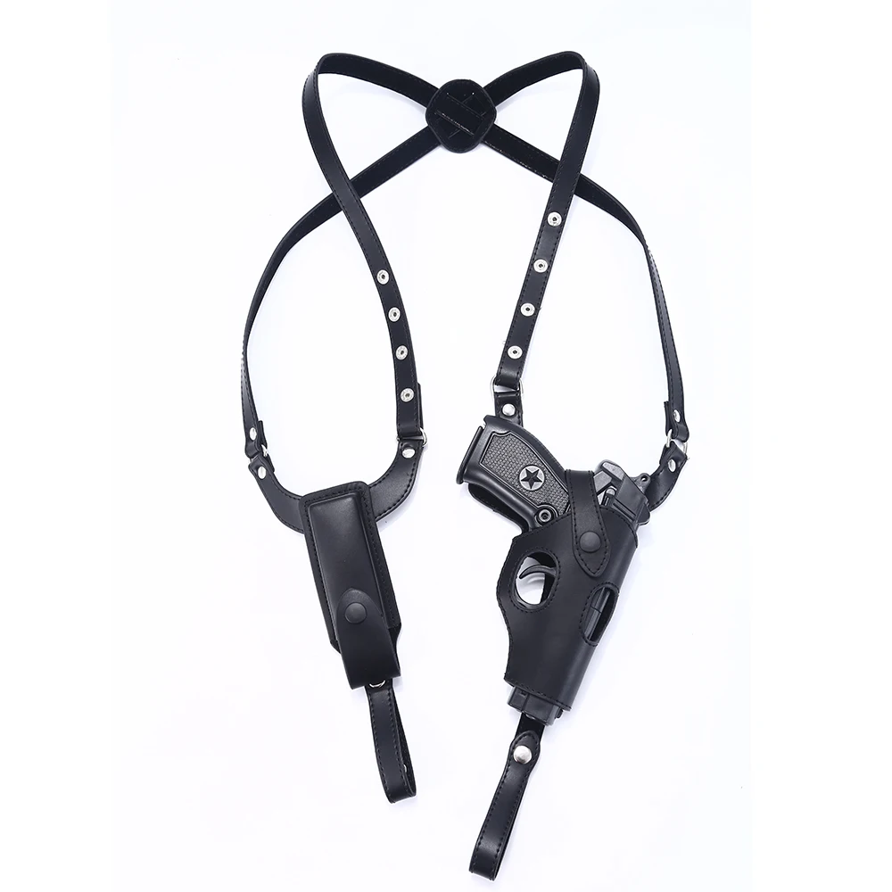 Тактическая кобура для скрытого пистолета Военная кожаная подмышек правой руки