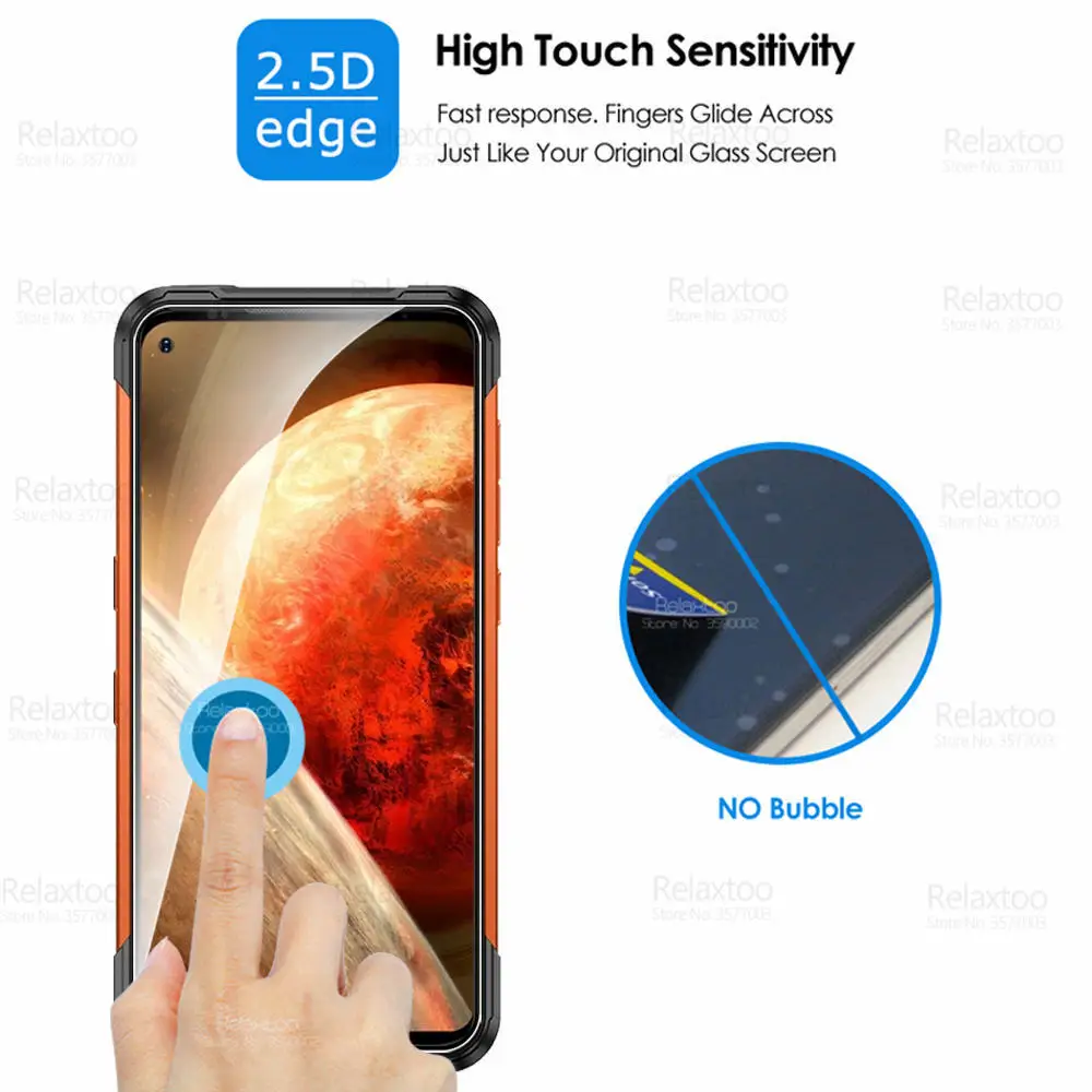 Закаленное стекло с полным покрытием Для DOOGEE S97 Pro Защитная пленка для экрана S97Pro S