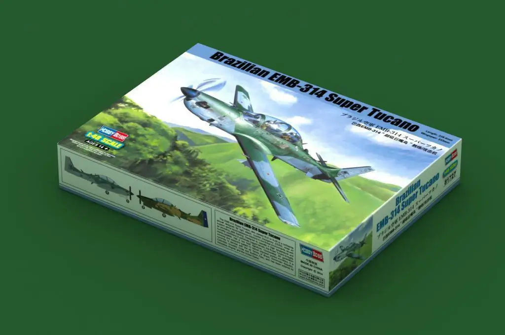Босс хобби 81727 1/48 бразильский EMB-314 супер б/у сельхозтехника hobbyboss модель trumpeter