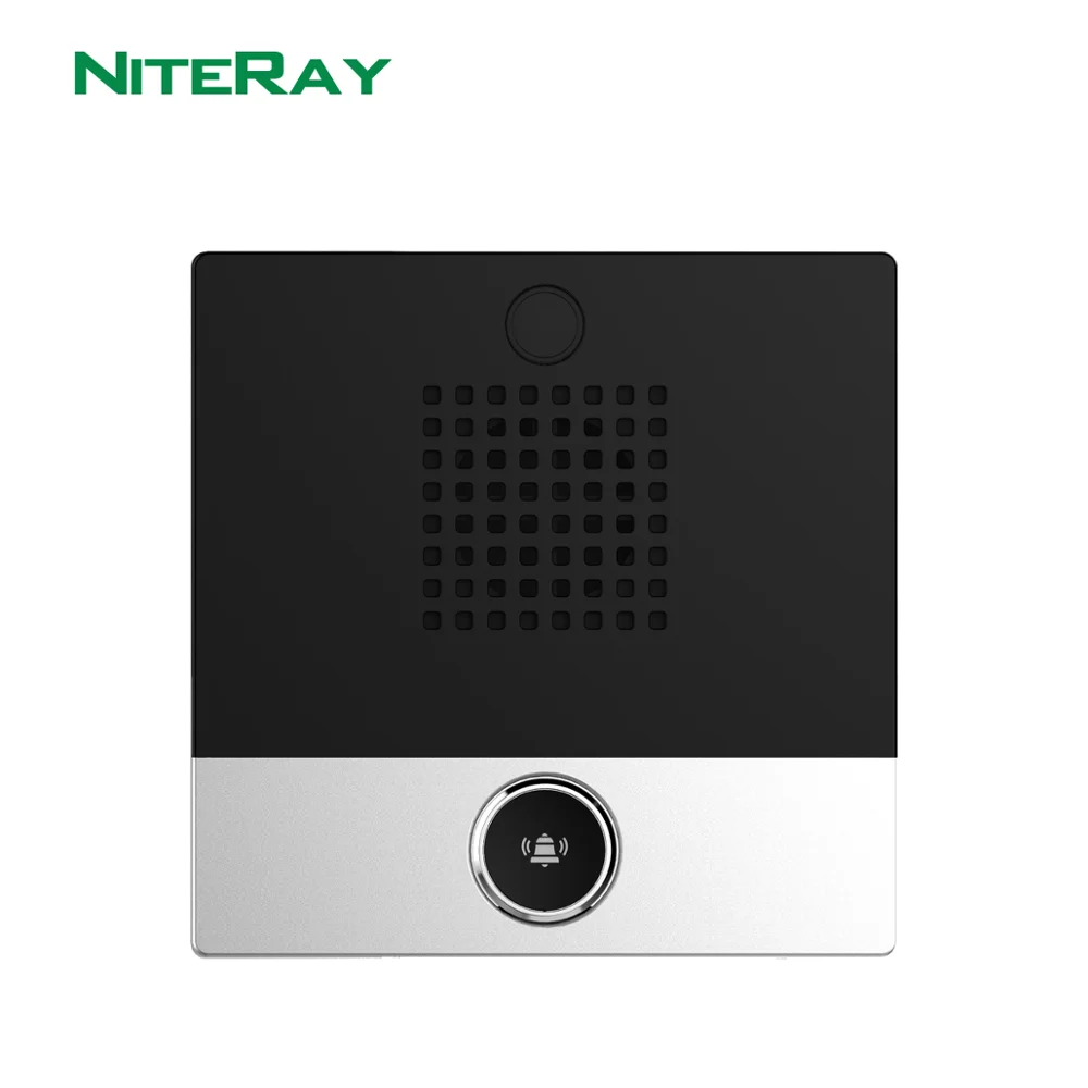 1 Кнопка аудио домофон дверной телефон контроль доступа Q510 Поддержка PoE|Звуковой