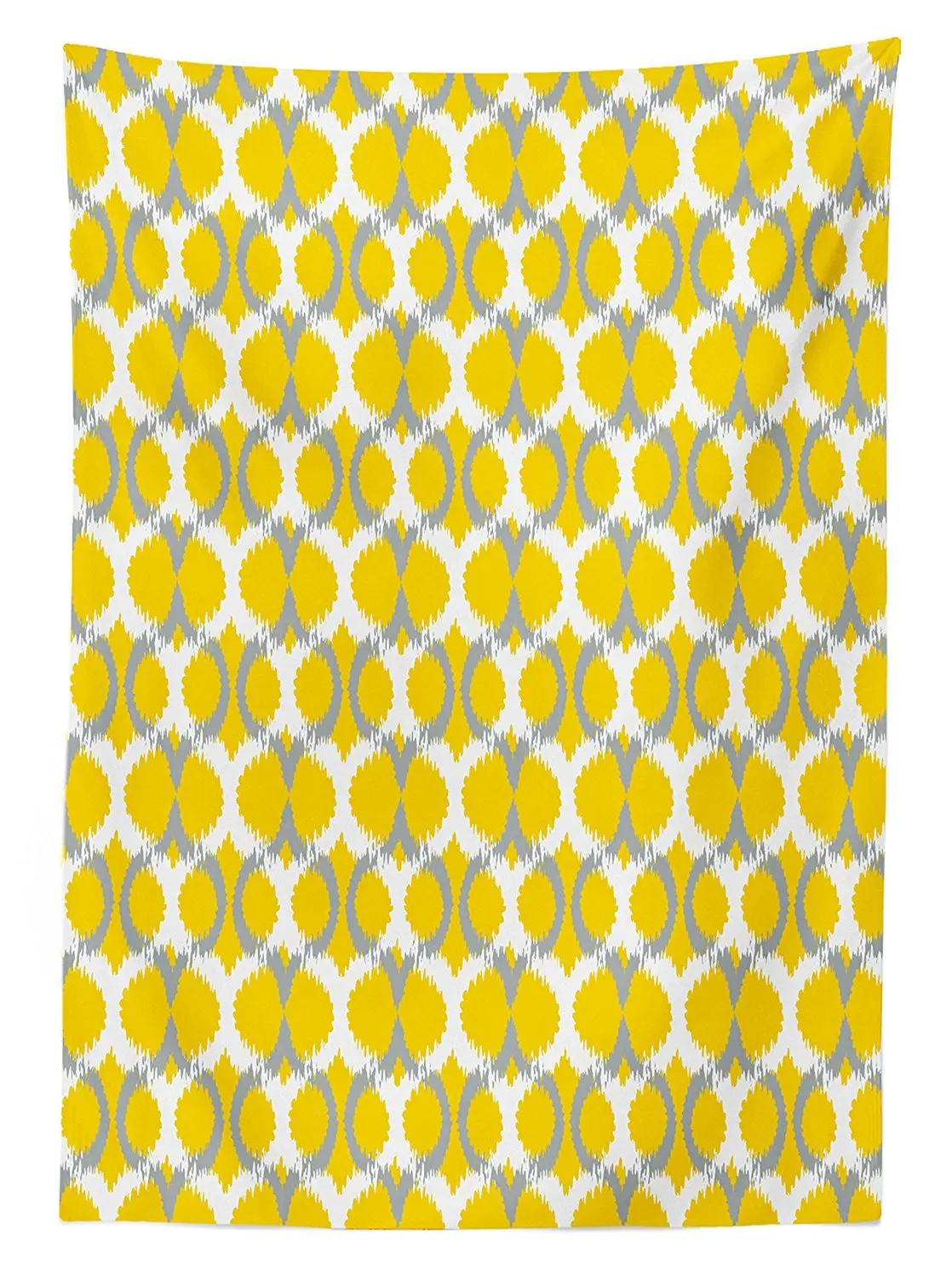 Ikat Декоративная скатерть овальный двойной сетки мотивы современный Ретро