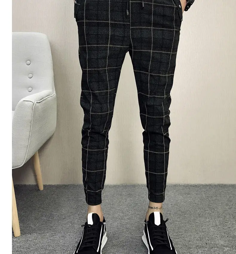 

K2688 -Spring and summer jeans men's loose straight tube men's pants business pants