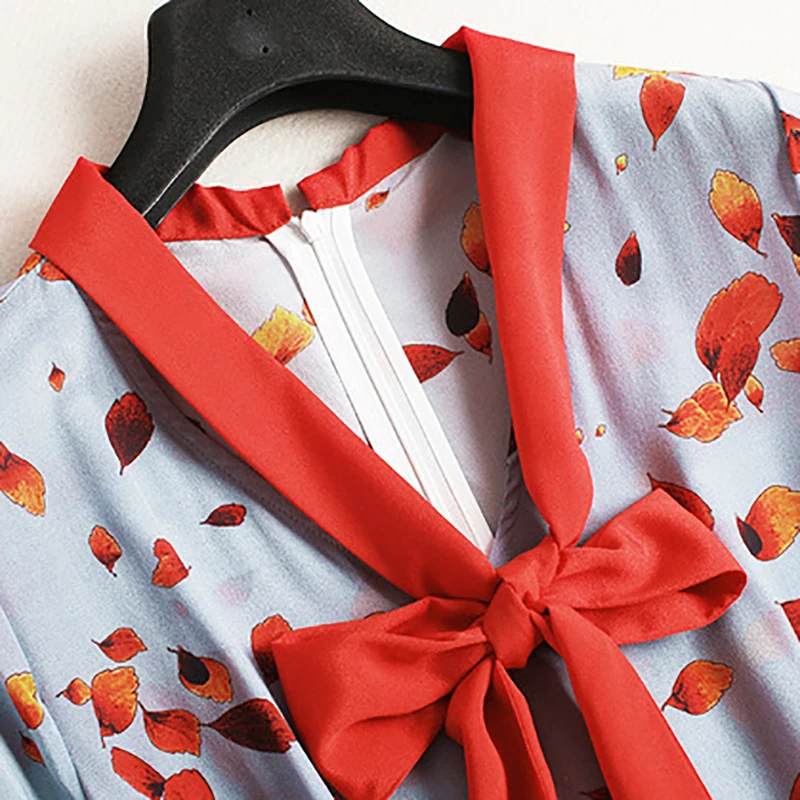 AELESEEN 2019 Новые Модные осенние европейские винтажные платья женские элегантные с