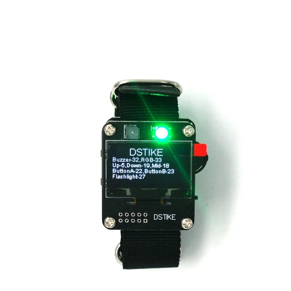 DSTIKE ESP32 часы DevKit изолятор балки встряхивая макетная плата OLED или на