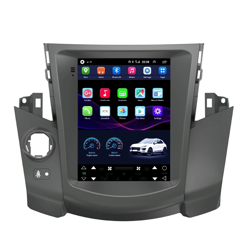 9 7 &quotTesla стиль экран Android 10 GPS автомобильное радио для Toyota RAV4 2010 RAV 4 автомобильный