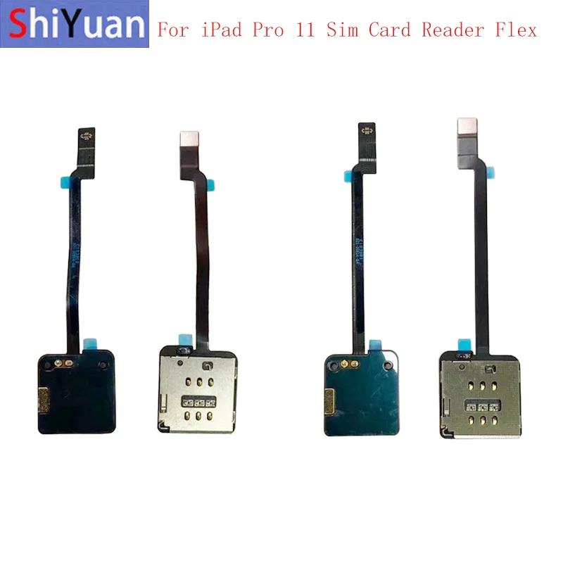 Лоток для считывания SIM-карт держатель разъем гибкий кабель ленточный порт iPad Pro 11