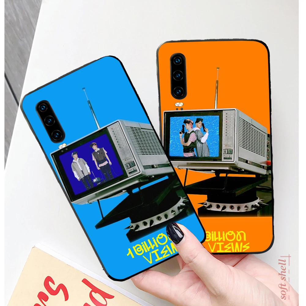 EXO-SC альбом 1 миллиард просмотров черный чехол для Huawei P30lite P30Pro P30 MATE 20llite 20Pro Honor 9