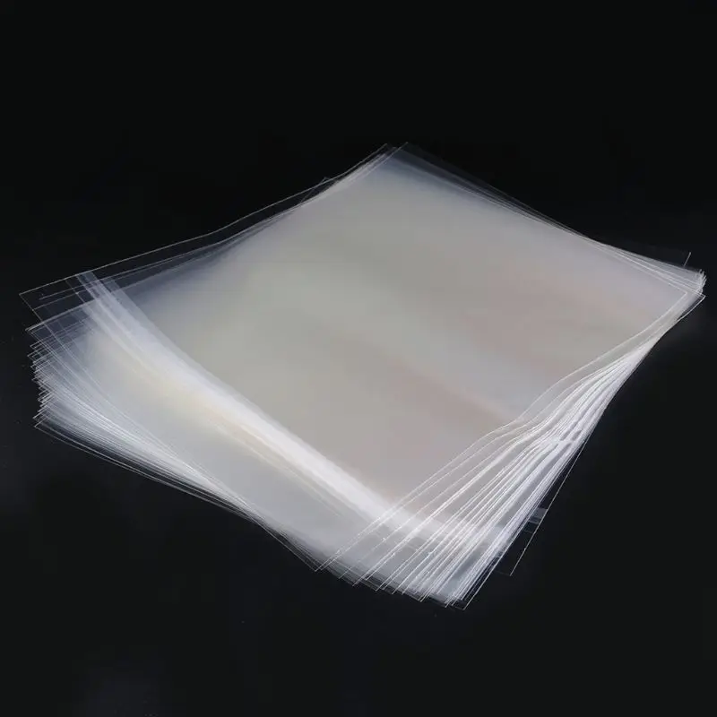 50 Resealable 4 Mil Plastic Vinyl Record Outer Sleeves For 12'' LP GATEFOLD 2LP Dropshipping