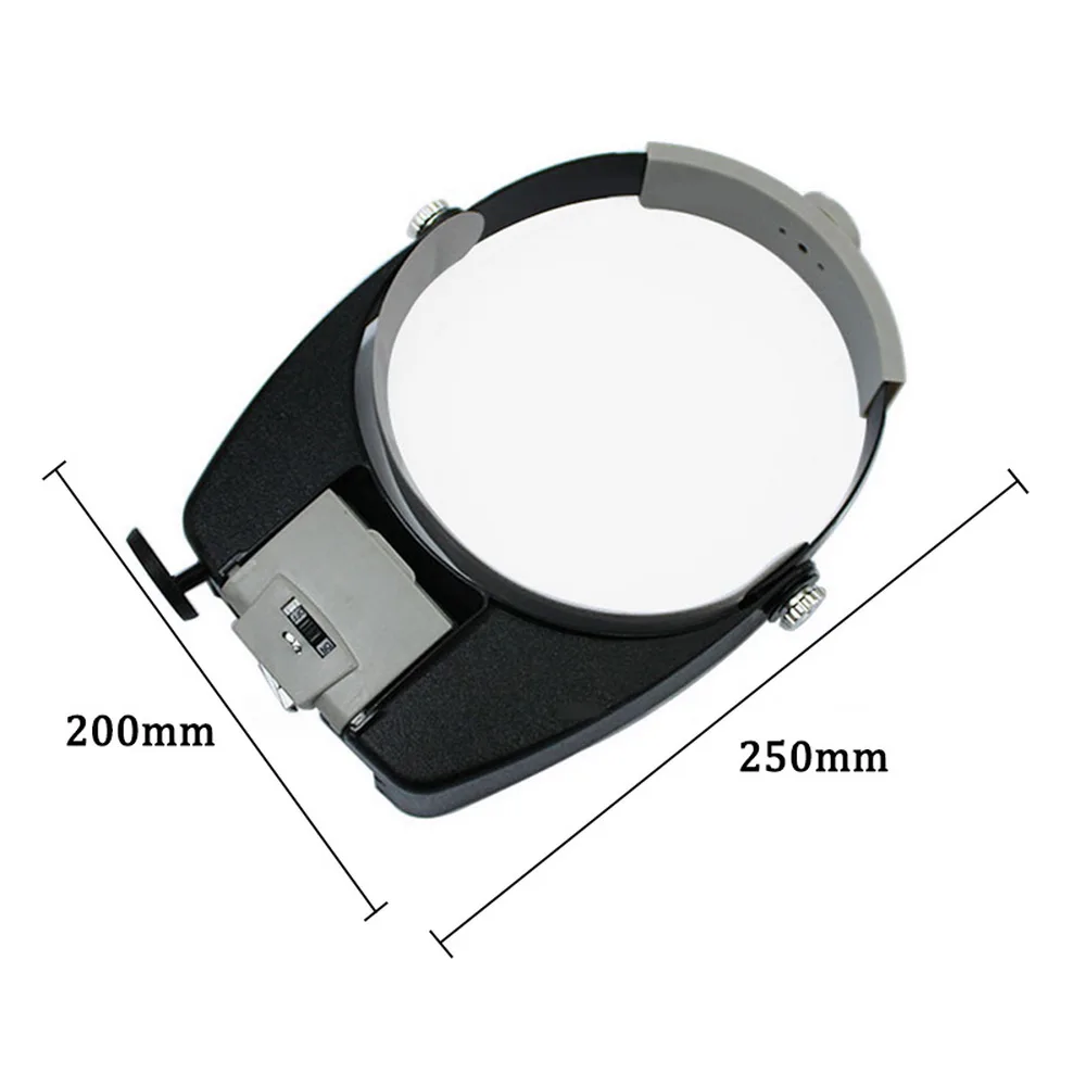 Светодиодный светильник WearMagnifier Регулируемый Размеры оголовье увеличительные
