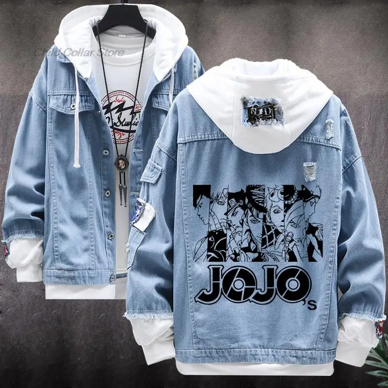 Коллекция 2022 года одежда для таинственных приключений Джоджо толстовка Мужская