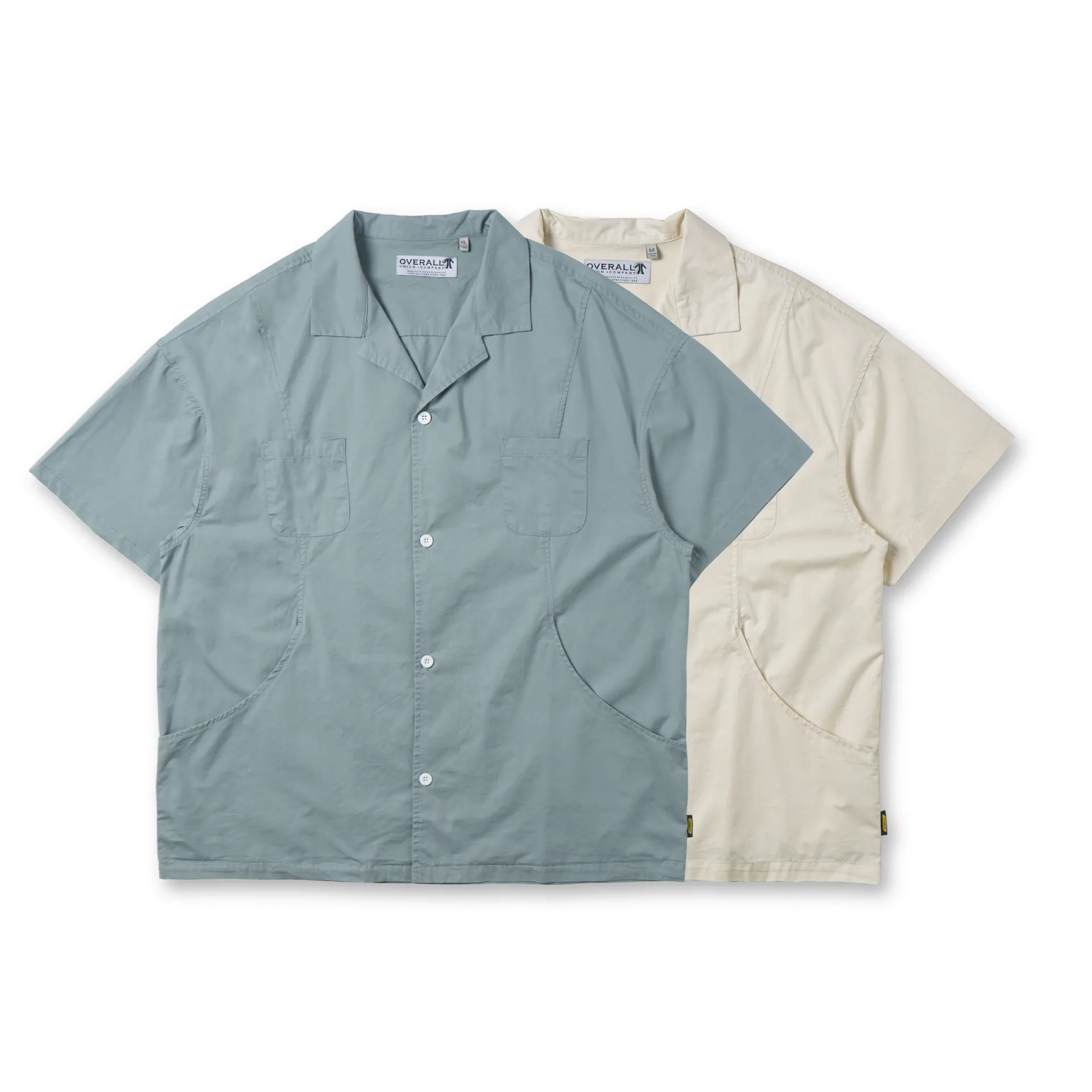 

Men's 2021 spring and summer new national trend cityboy cardigan loose Lapel Casual Short Sleeve Shirt 330