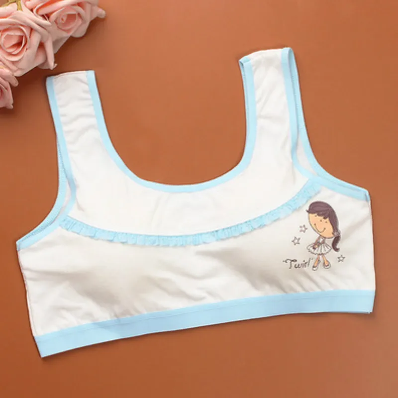 10 шт./лот для девочек нижнее белье детское с рисунком подростков спортивный