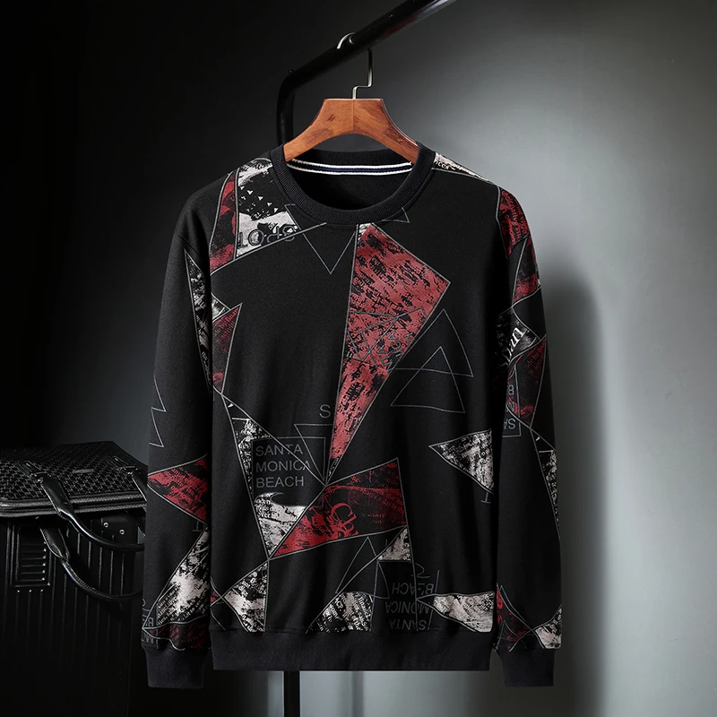 

Свитшот мужской с принтом в стиле хип-хоп, 10 хl-xl