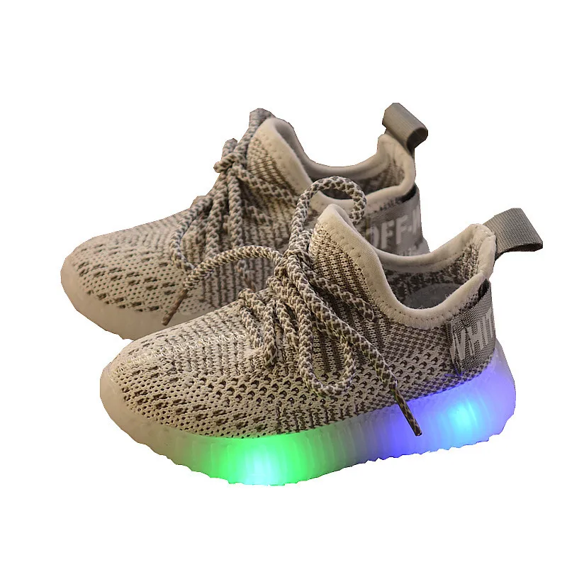 

SanSheng Baby shoes children casual shoes men's and women's LED luminous shoes flashing lights seven color coconut sports shoes