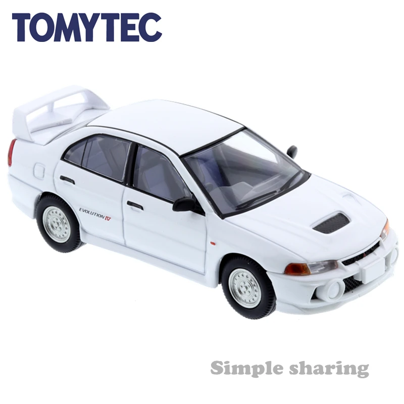 Томика калимированный винтажный Neo 1/64 Mitsubishi Lancer RS Evolution IV Белый 96 готовый товар |