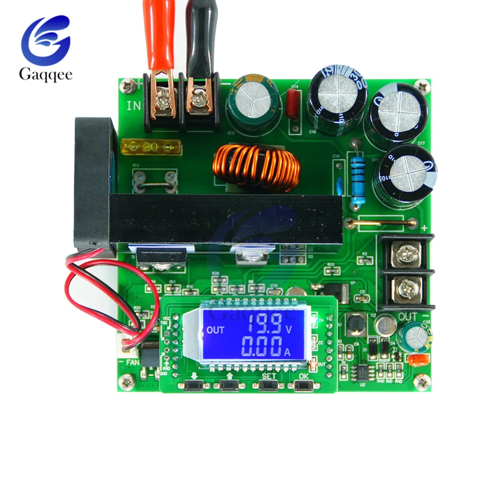 BST900W DC 8 60 В до 10 120 в Повышающий Модуль светодиодный регулятор повышающий