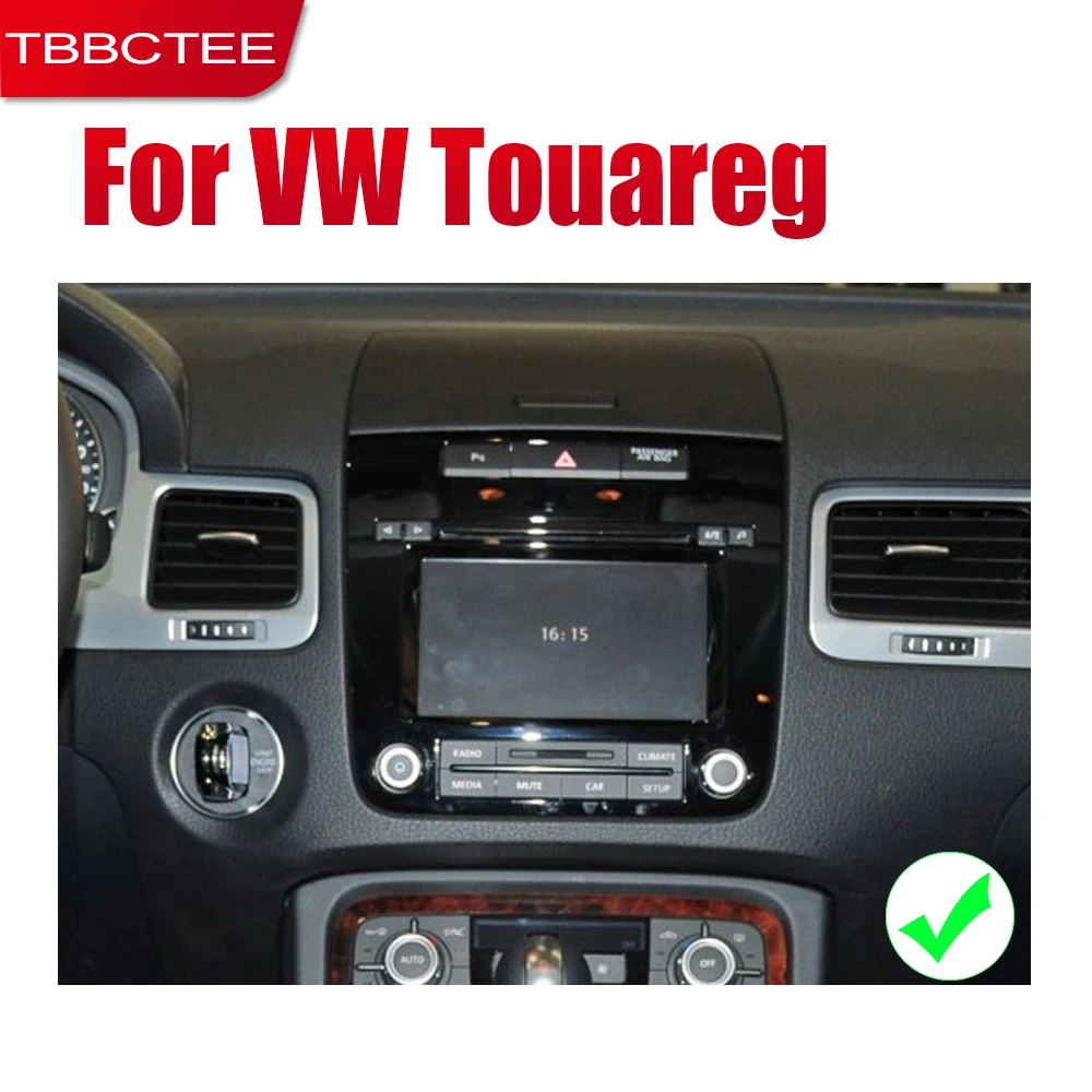 Автомагнитола TBBCTEE с GPS навигацией для Volkswagen VW Touareg 2010 ~ 2018 мультимедийная система