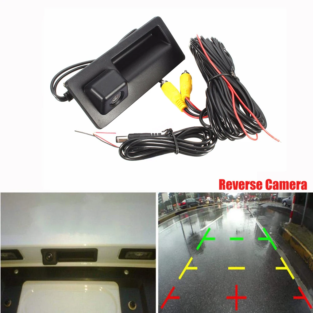

Car Rear View Camera Reversing Parking System Kit LCD Rearview Waterproof Night Backup Camera