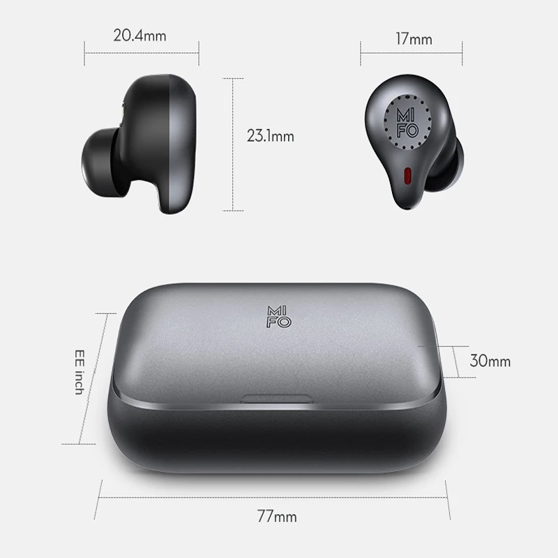 Беспроводные наушники Mifo O5 second Pro Bluetooth 5 2 сбалансированные APTX с двойным