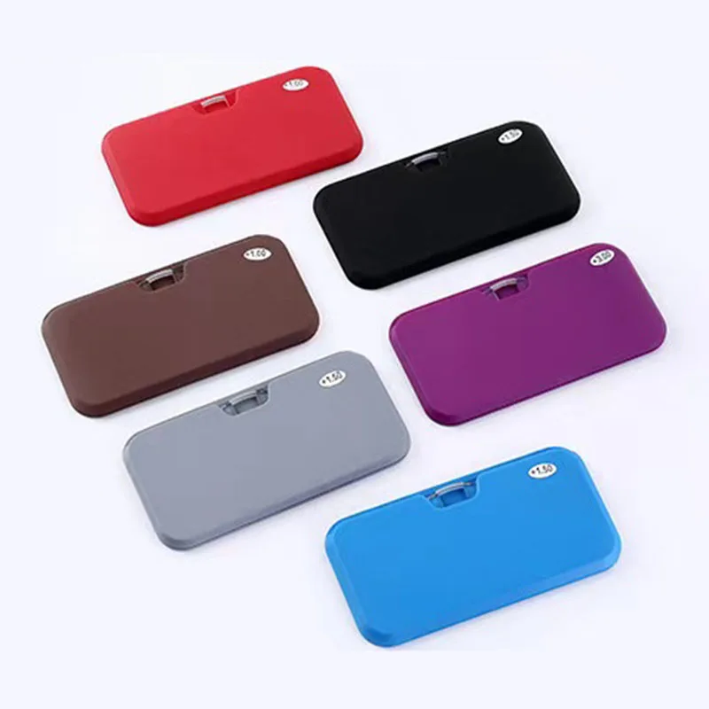 styles hot sale stick on phone MINI clip nose bridge reading glasses 1.0 to 3.5 Portable presbyopic with Case | Аксессуары для