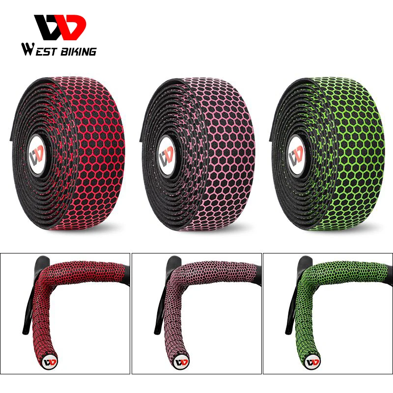 WEST BIKING1Pair велосипедная лента для руля из мягкого полиуретана EVA