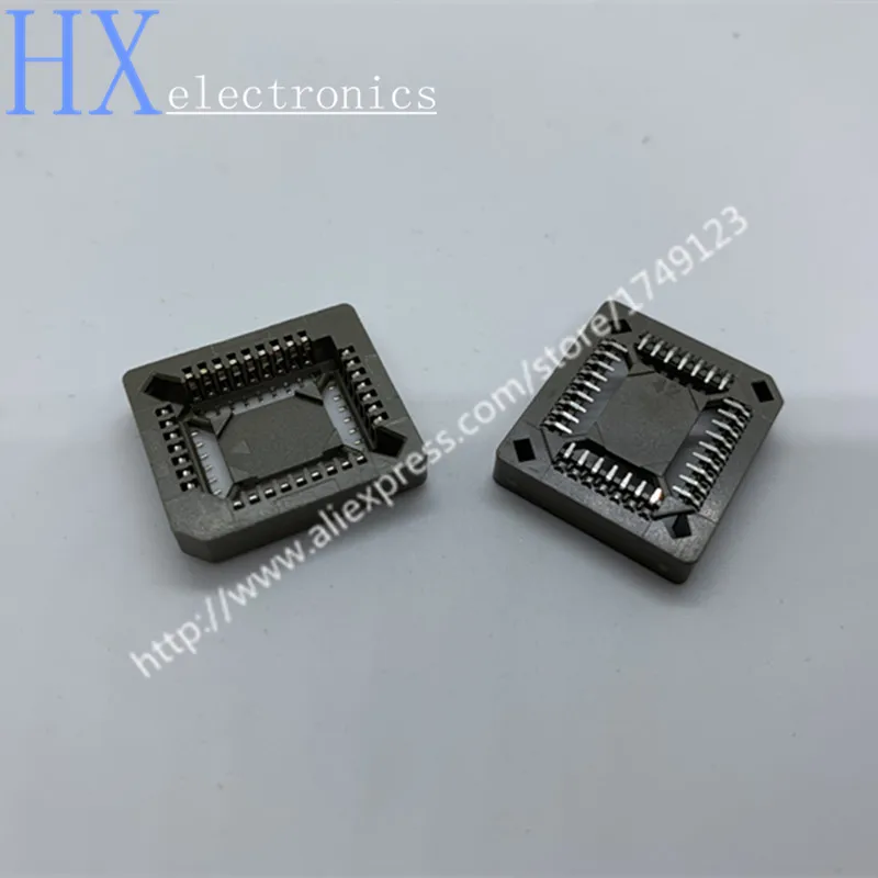 Бесплатная доставка 5 шт. PLCC IC socket PLCC32 PLCC44 SMD DIP Socket adapter|Соединители| |