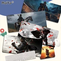 maiya samurai ghost of tsushima funny comfort mouse mat gaming mousepad size for customized mouse pad for cs go pubg