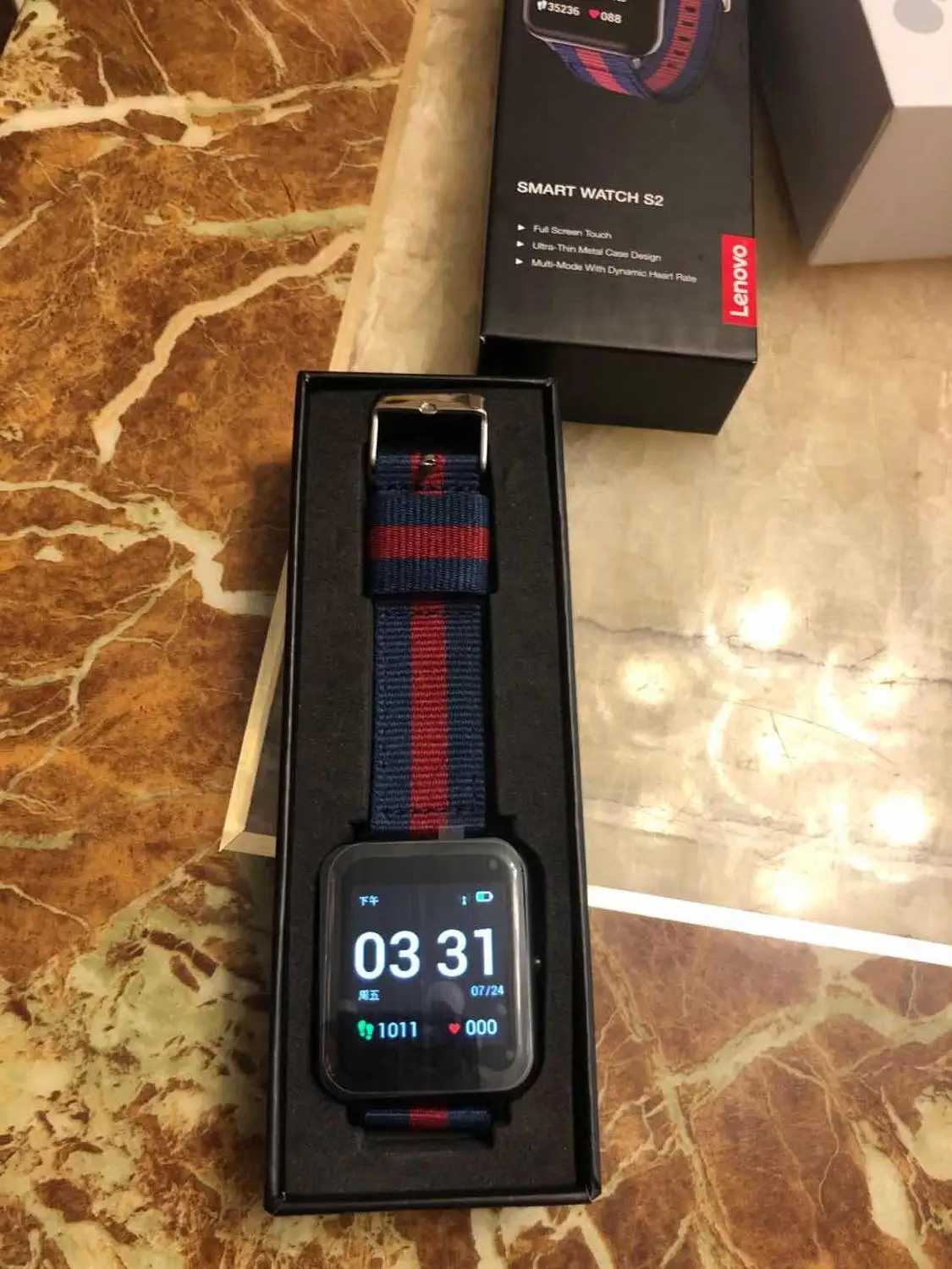 Оригинальные глобальная версия Смарт-часы Lenovo S2 1 4 дюймов 240x240 фитнес-трекер с