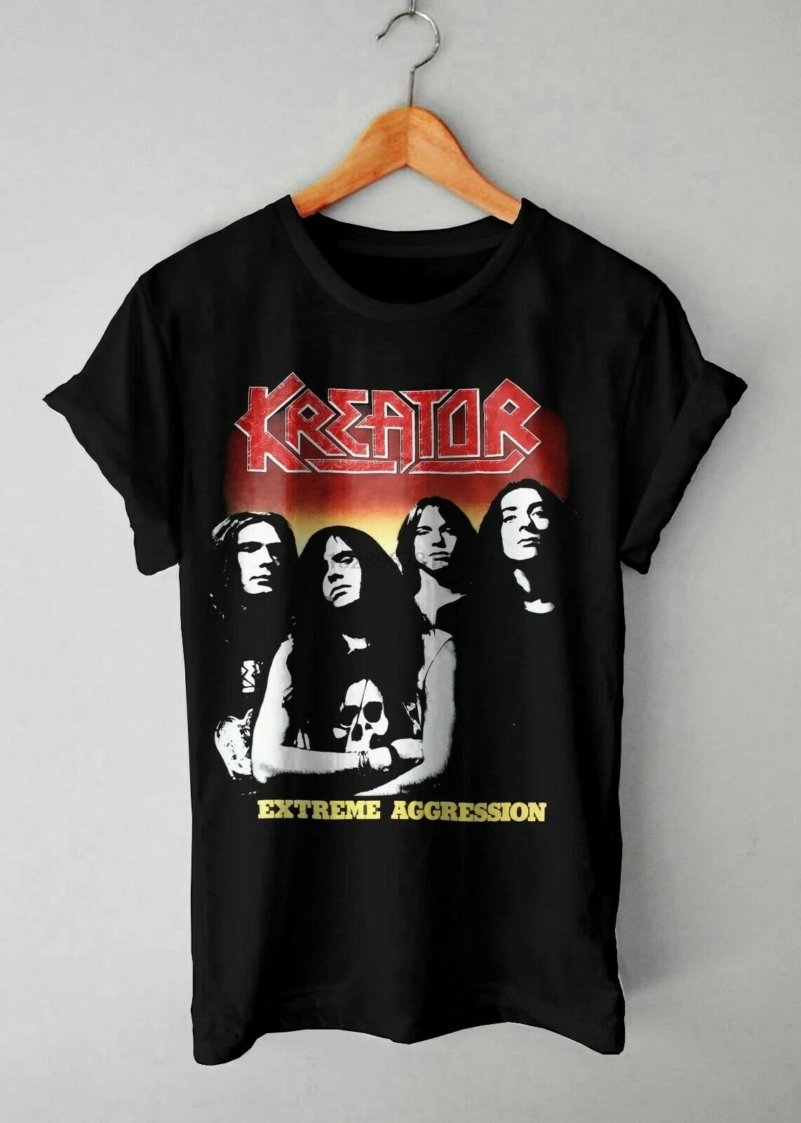 Kreator Экстремальная агрессивная футболка винтажный Размер S 2Xl | Мужская одежда