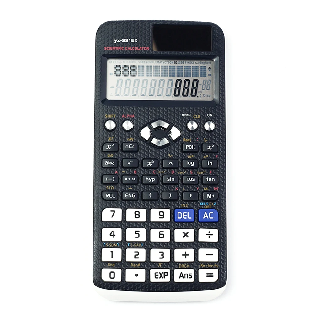 ANENG 12 Digit Student's Scientific Calculator School Mathematics Counting Tool 552 Functions Multifunctional Counter | Компьютеры и