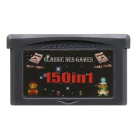 32 bit video game cartridge console card for nintendo gba compilations collection 150 in 1 english language version
