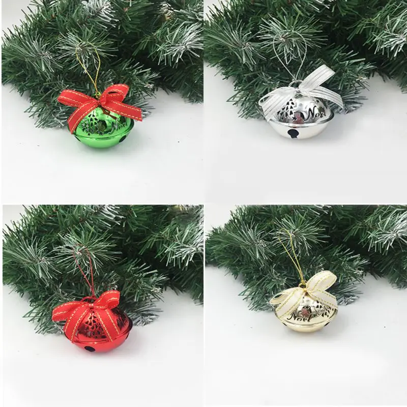 Орнаменты с рождественскими колокольчиками Рождественская елка подвесное