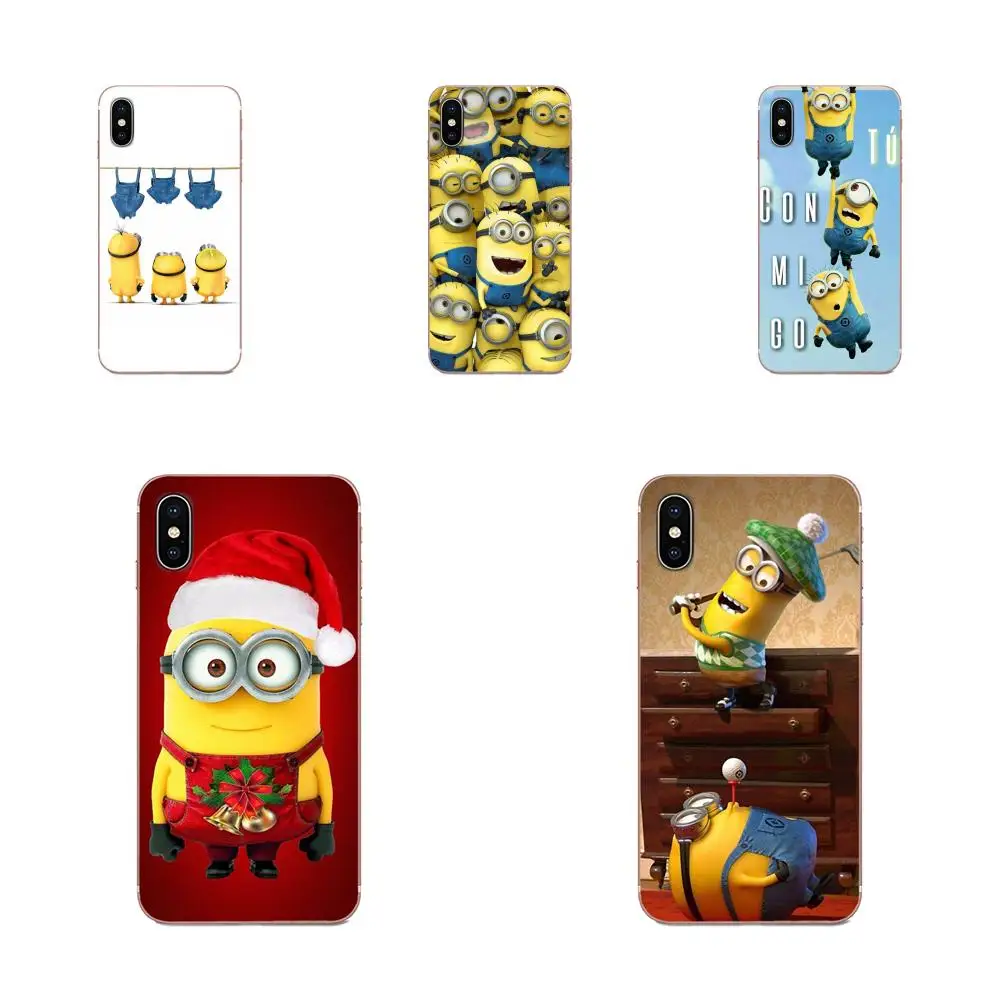 Мягкий ТПУ нескользящий для Apple iPhone 4 4S 5 5C 5S SE 6 6S 7 8 11 Plus Pro X XS Max XR супер милый