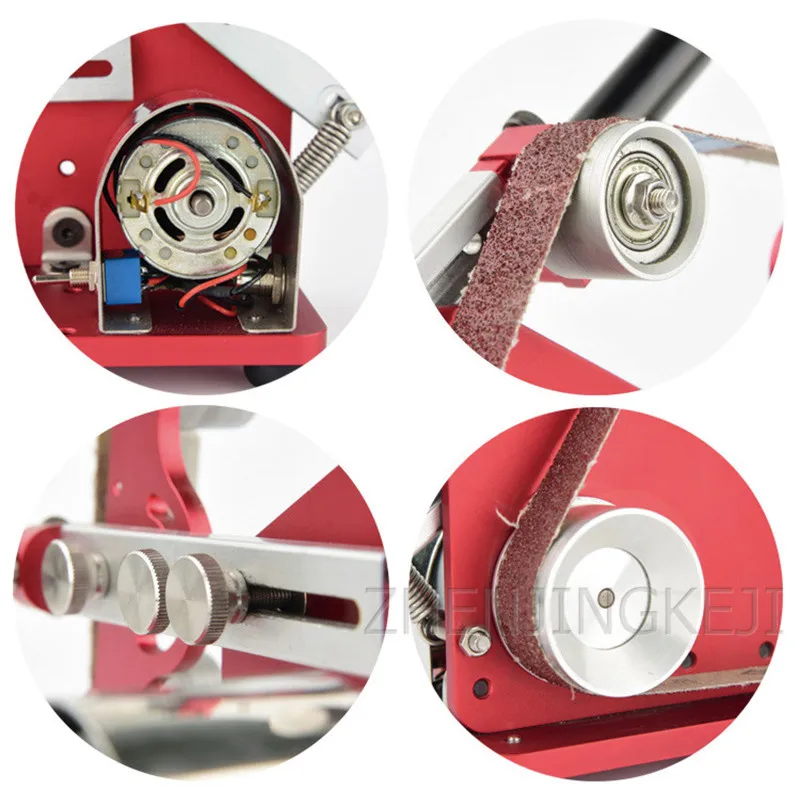 

Miniature Polisher Mini Belt Machine Desktop Polisher Small Polisher DIY Electric Multifunction Sander For polishing Polishing
