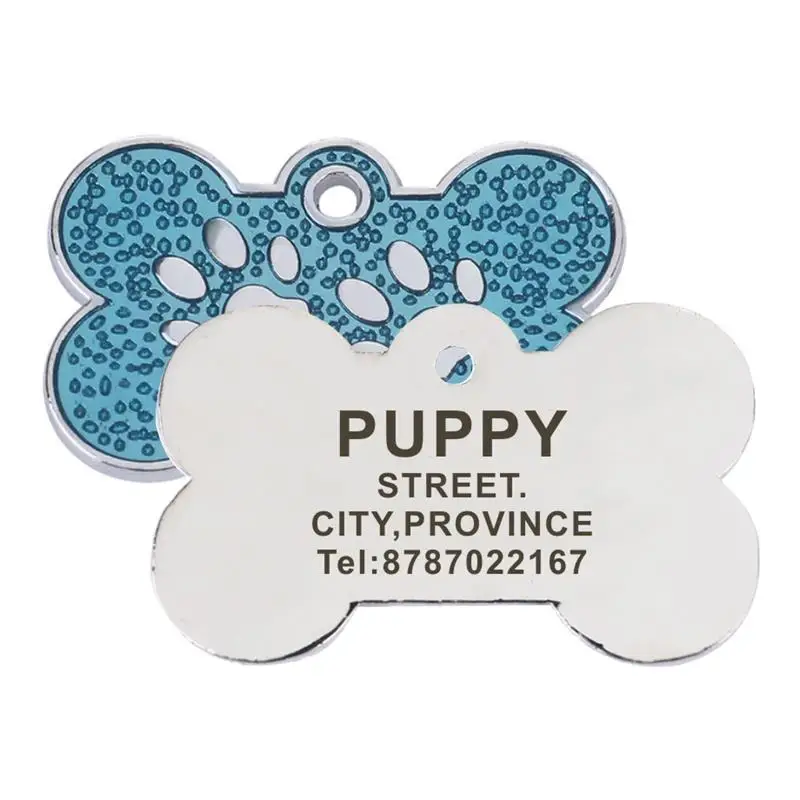 Персонализированная гравировальная идентификационная бирка для домашних