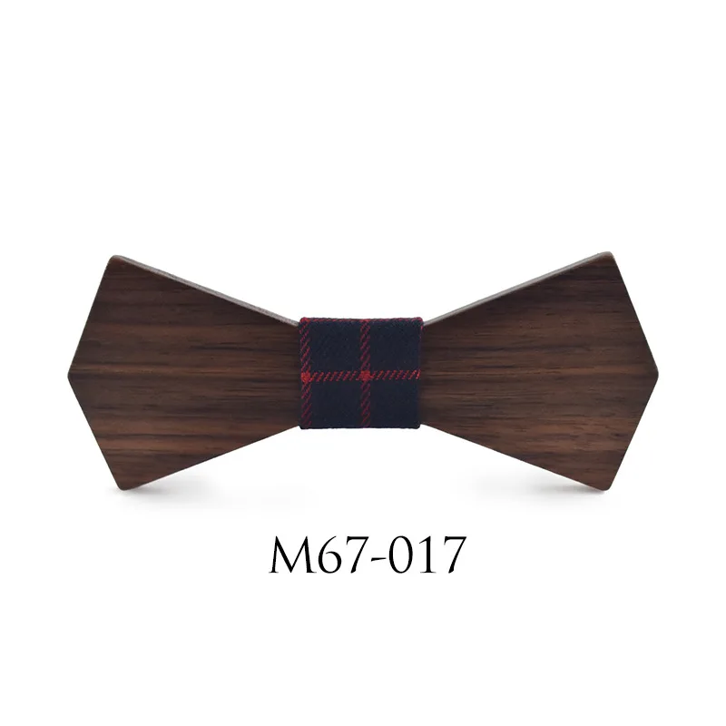 Прямая поставка аксессуары для мужчин модный деревянный галстук-бабочка