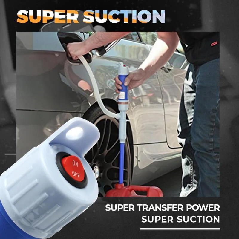 

Liquid Oil Transfer Pump Water Powered Electric Outdoor Car Vehicle Fuel Gas Transfer Suction Handheld Pumps Liquid Transfer Oil