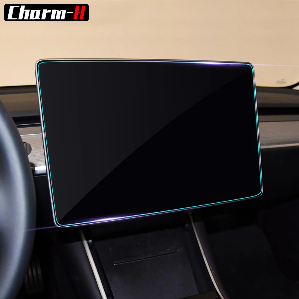 7 шт. для Tesla Model 3 2019 центральная консоль Защитная пленка навигационного экрана