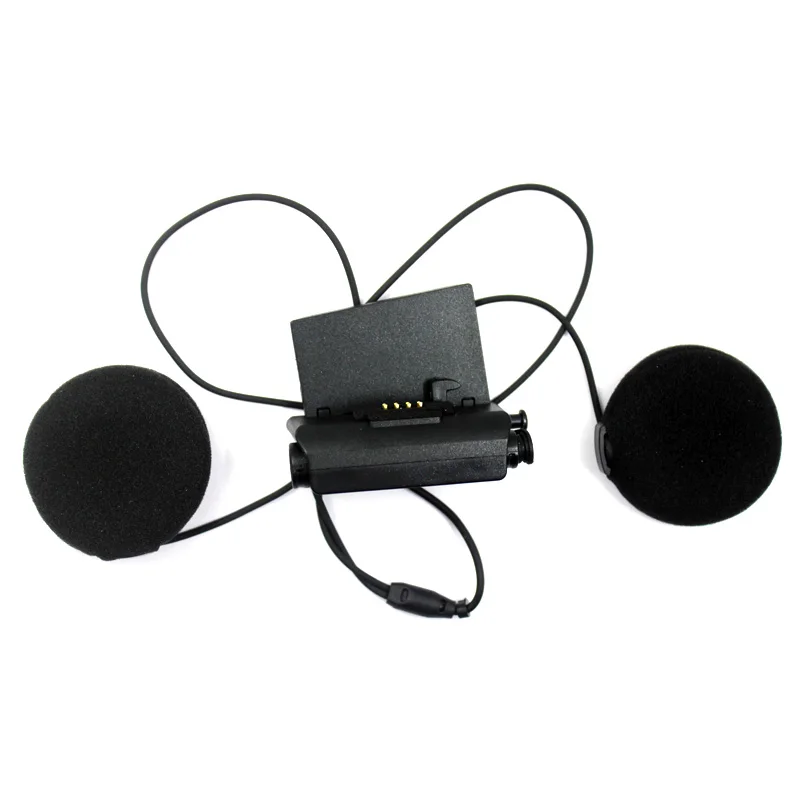 

Motorcycle Bluetooth Helmet Headset Base Accessories Kit Soft Earphone Earpiece Mic for Airide R2 Full Face Helmet