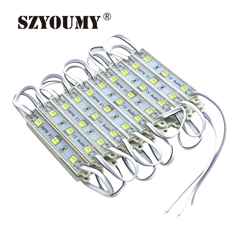 SZYOUMY SMD 5054 светодиодный модуль рекламный световой для знака DC12V 3led 3*0 3 W 0 9