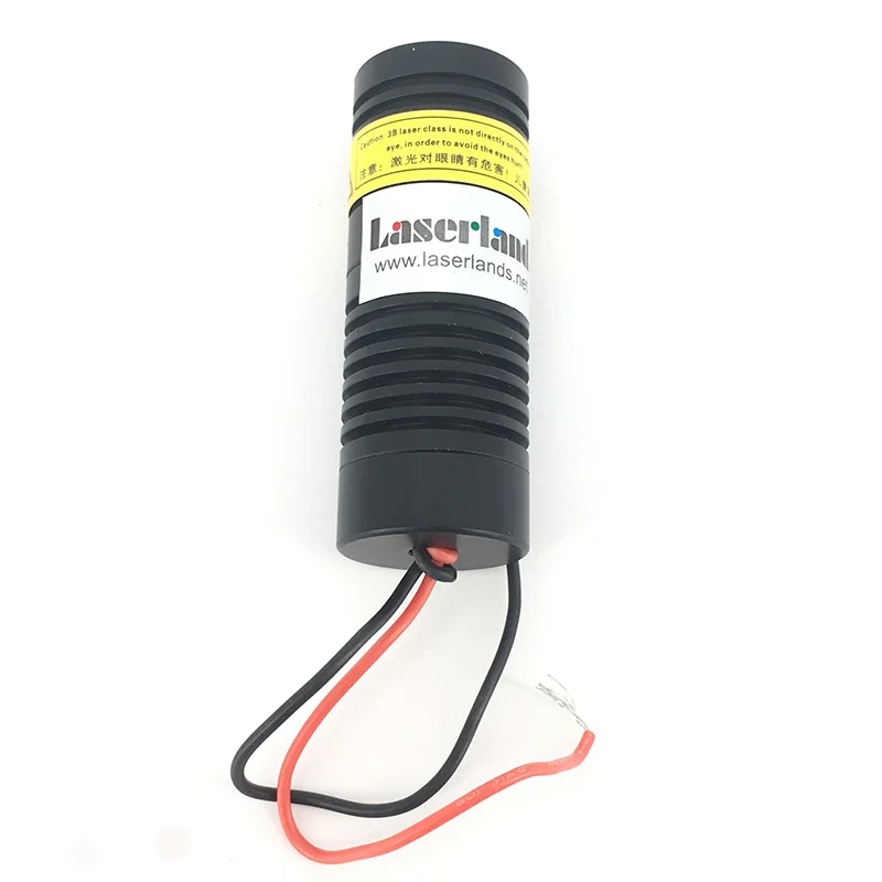 

25*65mm 100mW 532nm Green Line generator Pump Laser Module Glass Lens